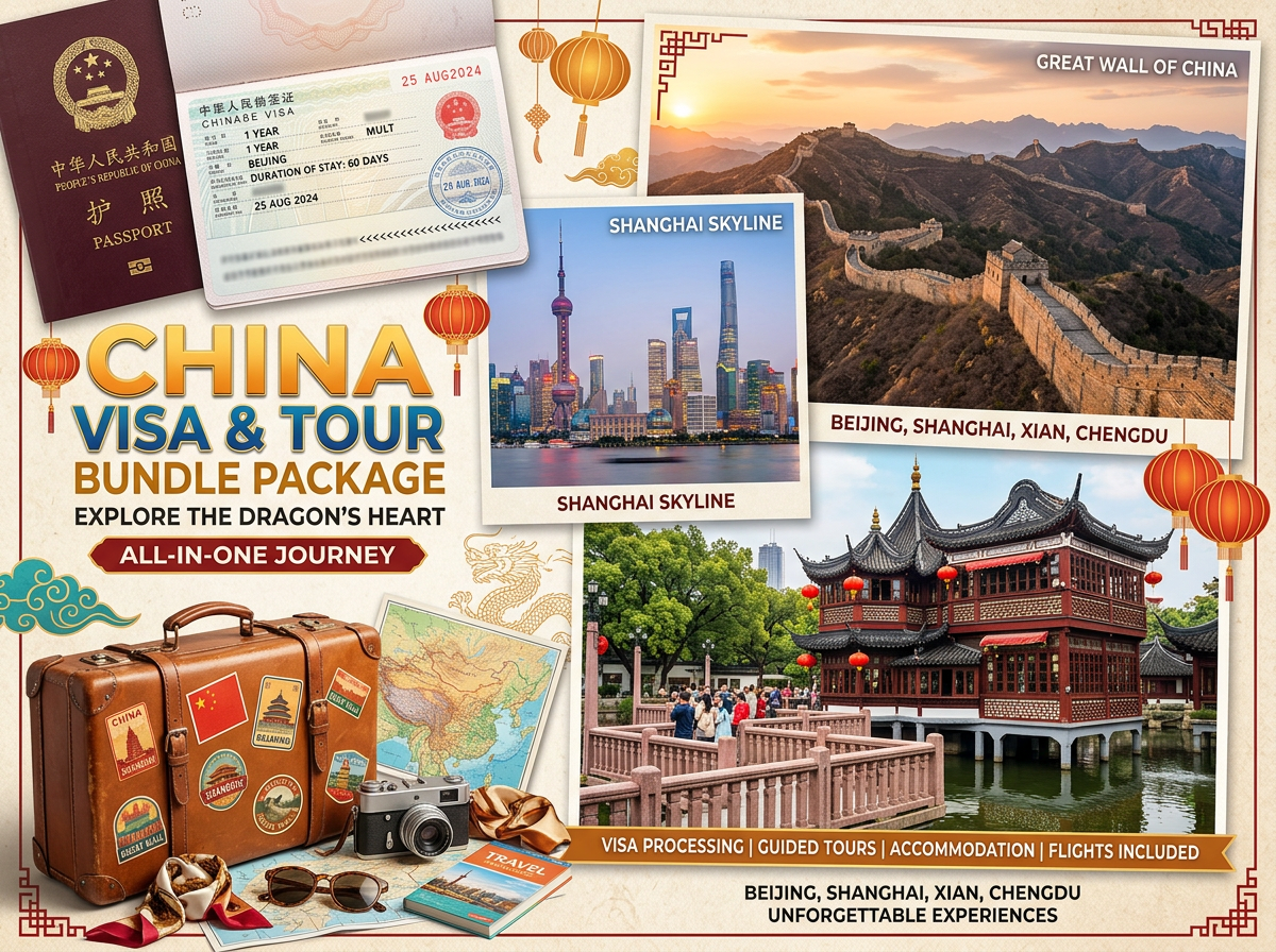 China Visa + Beijing Tour Bundle